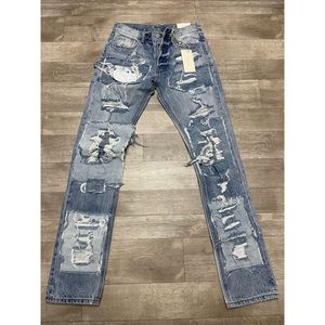 MNML distressed denim jeans
